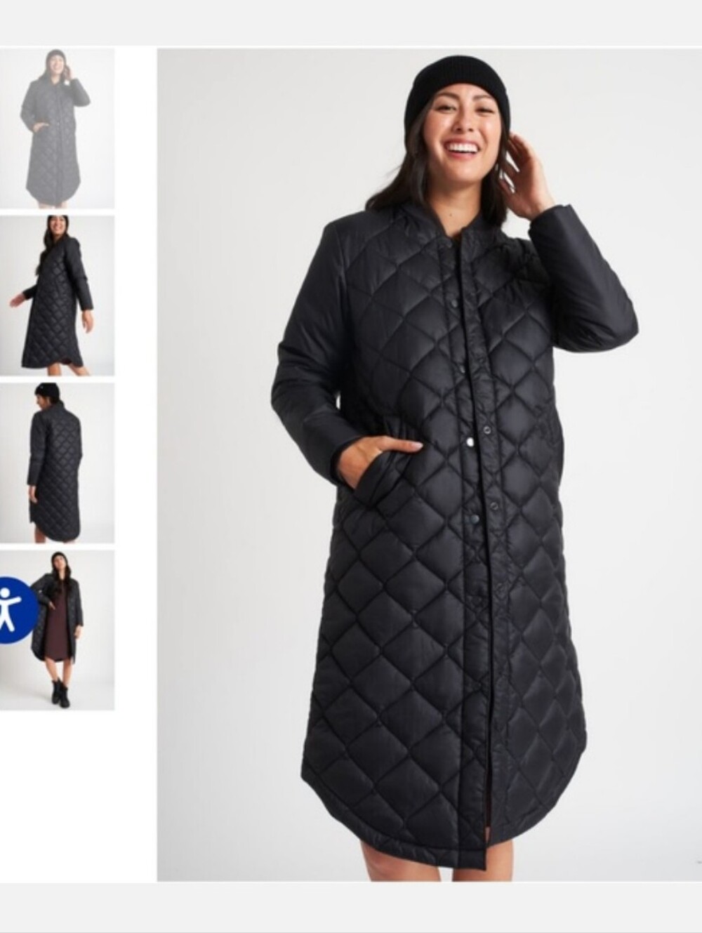 KIT & ACE ALL DAY LONG PUFFER JACKET- S